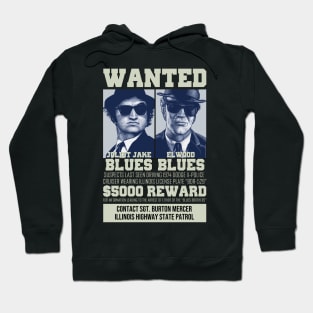 Wanted - The Blues Brothers Hoodie